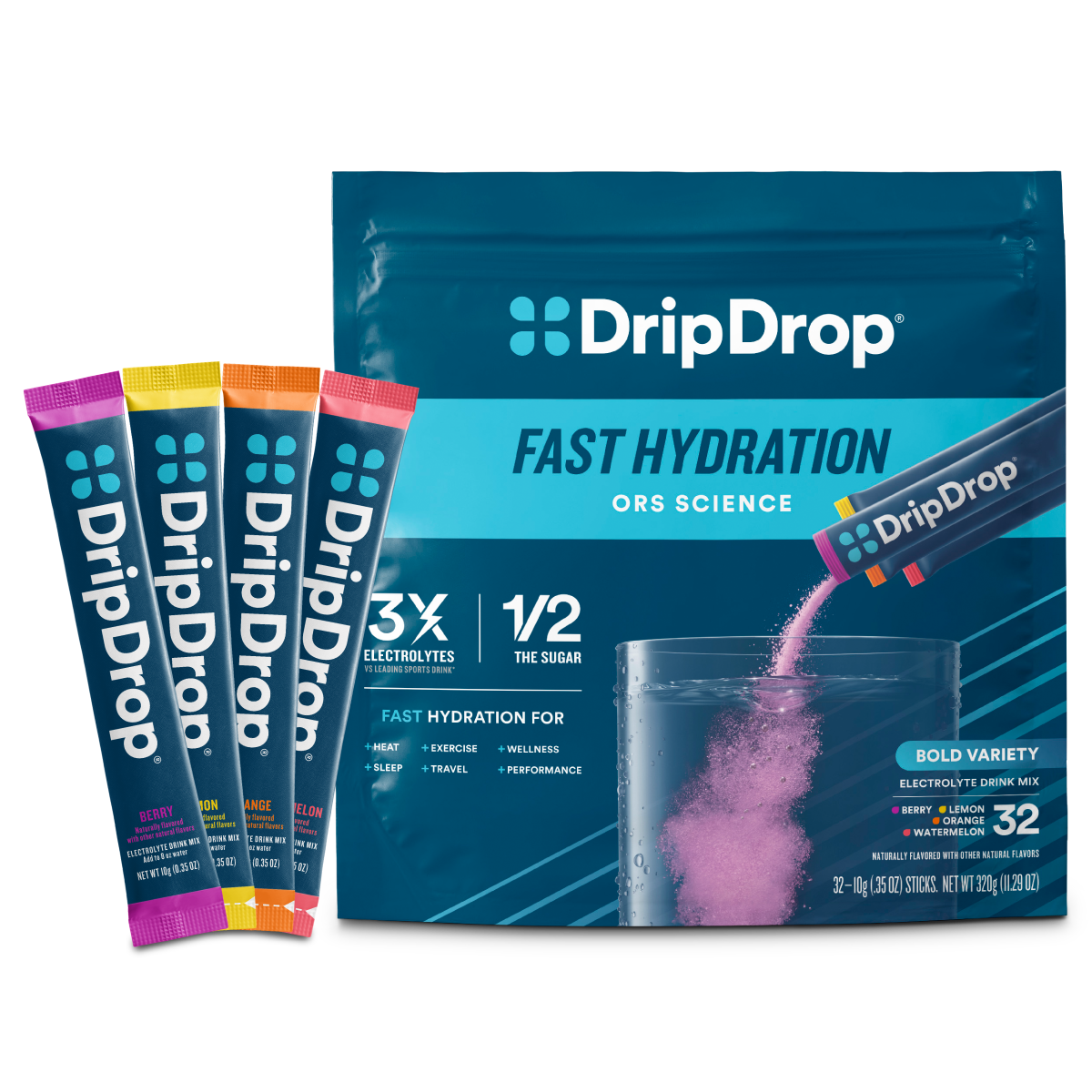 DripDrop ORS Electrolyte Powder
