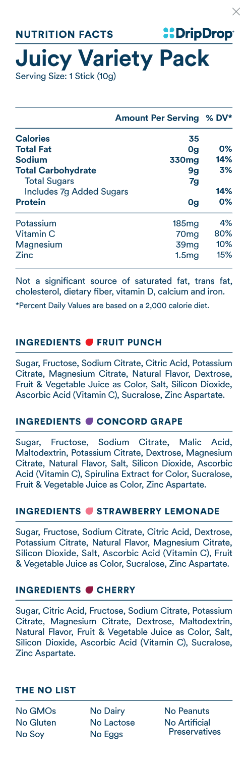 Nutrition Facts Bold Variety Pack Web Update