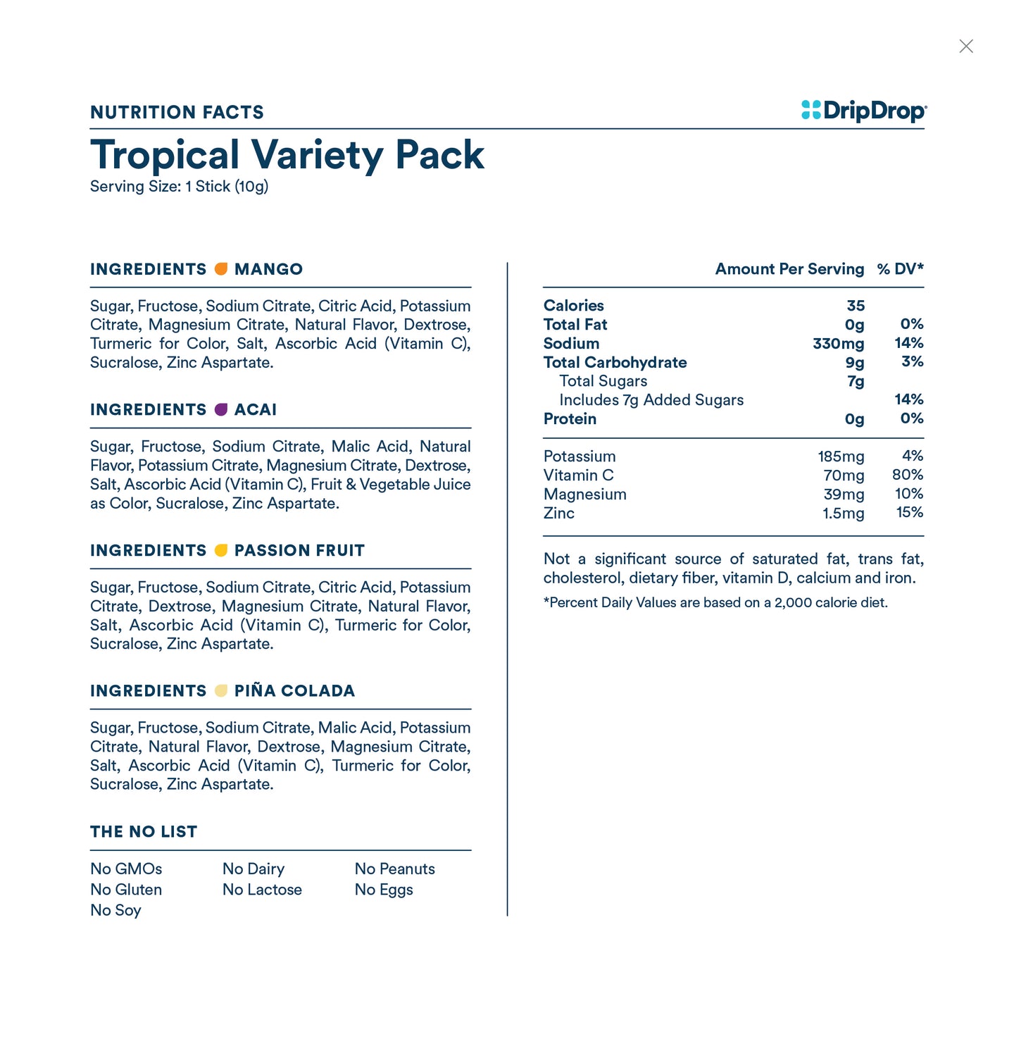 Nutrition Facts Bold Variety Pack Web Update