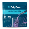 DripDrop Grape Package on a white background