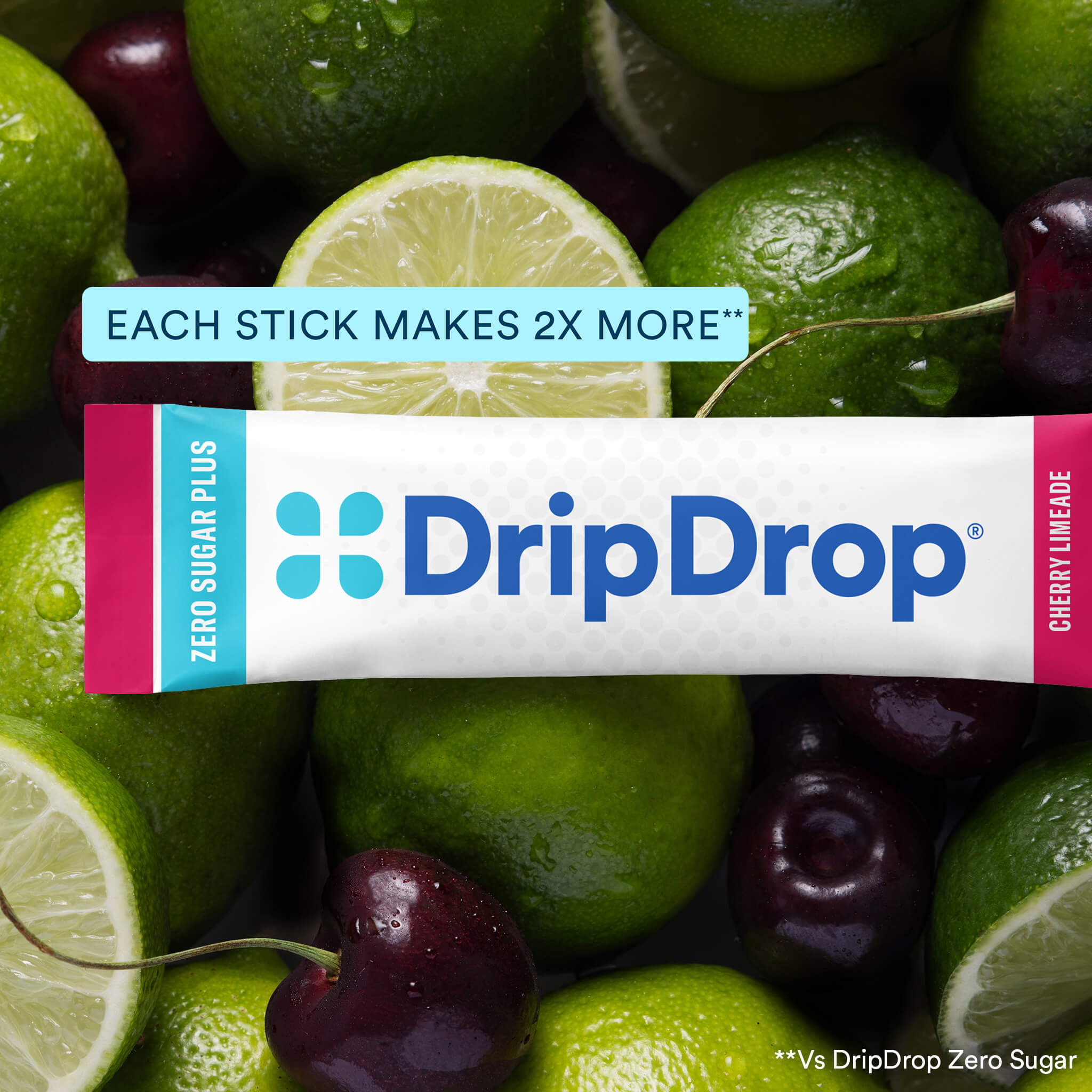 Zero Sugar Plus Electrolyte Powder Cherry Limeade | 30 Pack