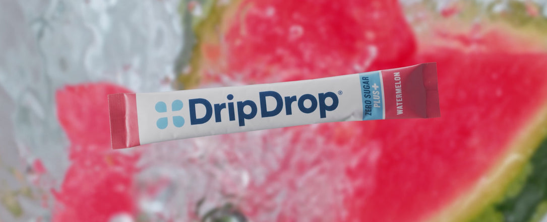 a Video showing new DripDrop Zero Sugar Plus
