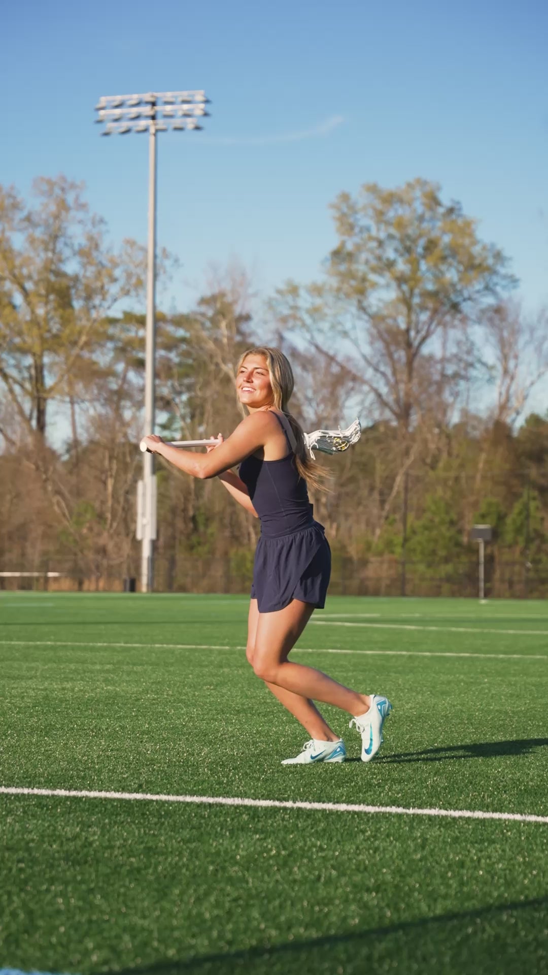 d1 Lacrosse player Chloe Humphrey talking about how DripDrop helps her on the field stating her favorite flavor is Watermelon